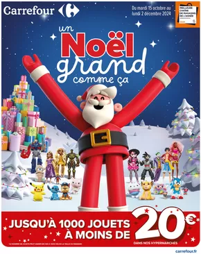 Promos de Supermarchés à Saint-Jean-de-Daye | UN NOËL GRAND COMME ÇA sur Carrefour Contact | 15/10/2024 - 02/12/2024