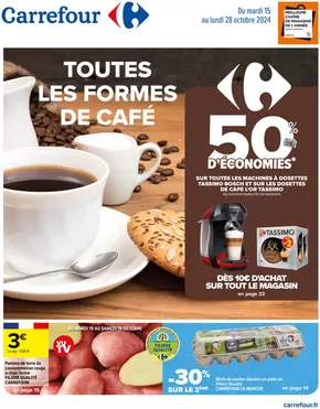 Catalogue Carrefour Contact à Cossé-le-Vivien | TOUTES LES FORMES DE CAFÉ | 15/10/2024 - 28/10/2024