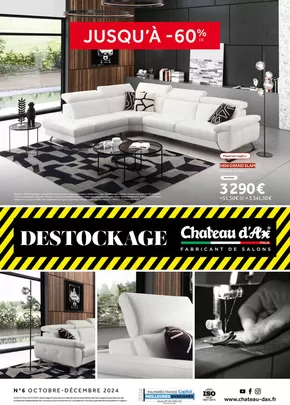 Promos de Meubles et Décoration à Portet-sur-Garonne | DESTOCKAGE 2024 sur Chateau d'Ax | 10/10/2024 - 10/12/2024