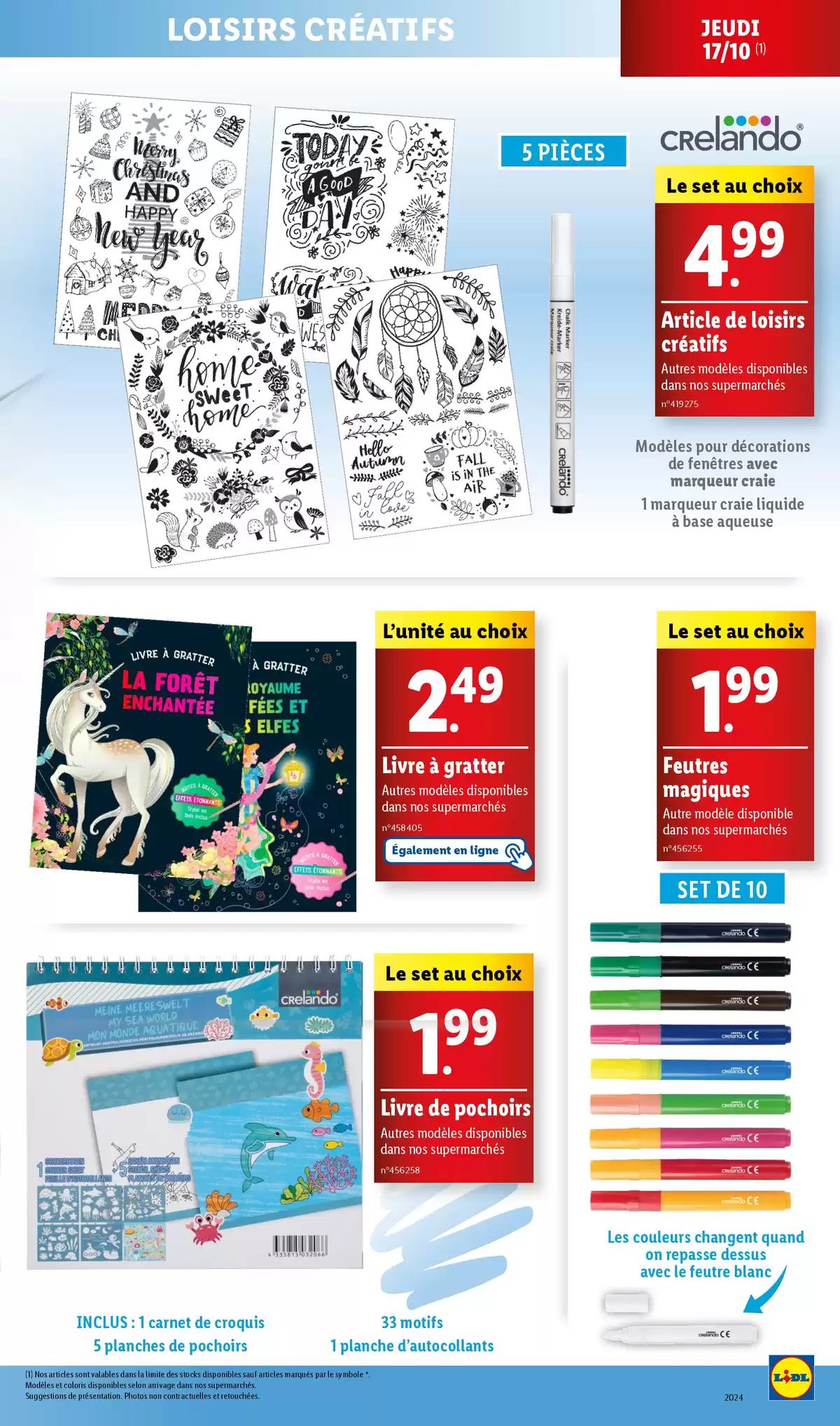 Catalogue Bénéficiez de réductions sur nos articles mode, bricolage ou loisir cette semaine chez Lidl, page 00019