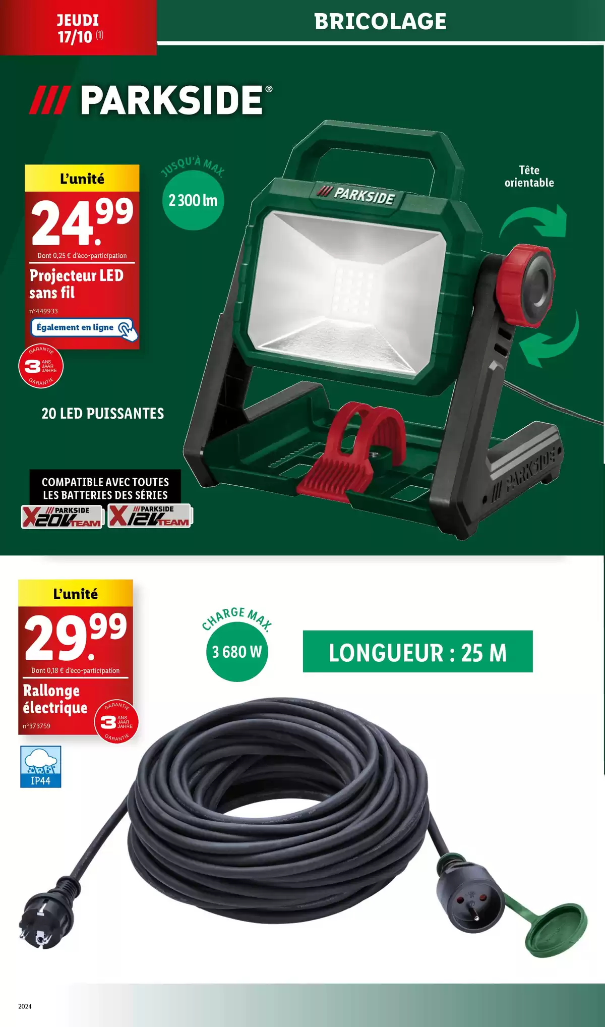 Catalogue Bénéficiez de réductions sur nos articles mode, bricolage ou loisir cette semaine chez Lidl, page 00028