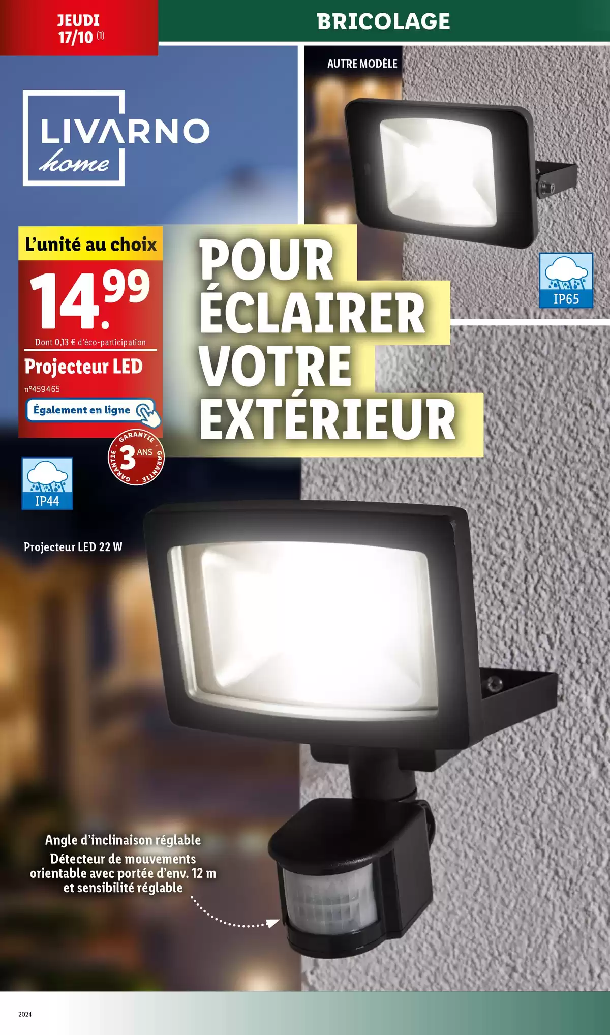 Catalogue Bénéficiez de réductions sur nos articles mode, bricolage ou loisir cette semaine chez Lidl, page 00030