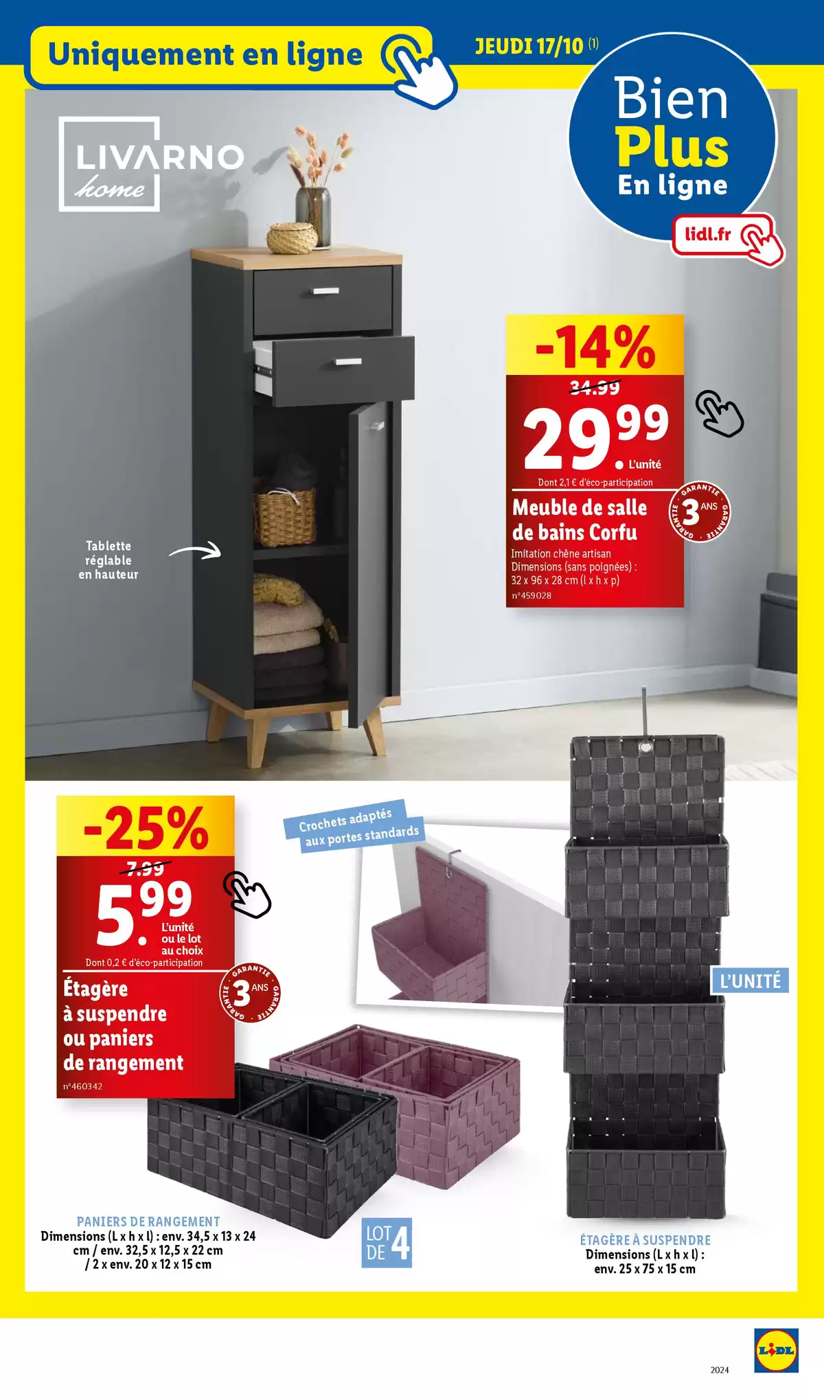 Catalogue Bénéficiez de réductions sur nos articles mode, bricolage ou loisir cette semaine chez Lidl, page 00039