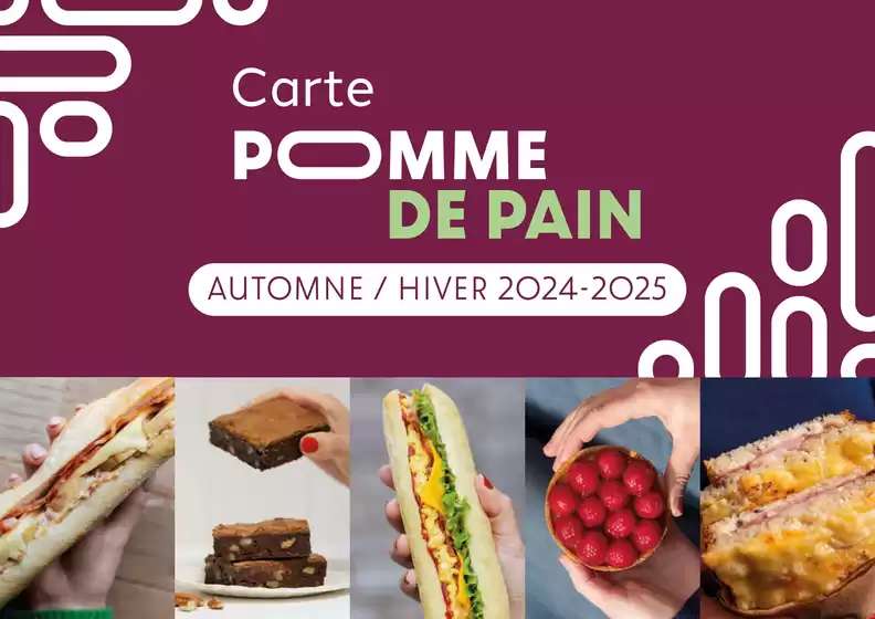 Catalogue Pomme de Pain à Sainte-Geneviève-des-Bois (Essonne) | AUTOMNE / HIVER 2024-2025 | 10/10/2024 - 28/02/2025