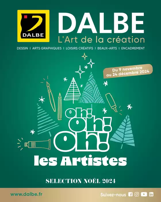 Catalogue Dalbe à Nice | Sélection Noël 2024 | 10/10/2024 - 24/12/2024