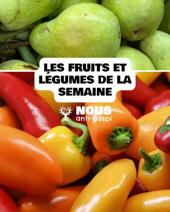 Préparez-vous à réaliser des tartes, des purées ou encore des crumbles, le tout avec des fruits et légumes anti-gaspi !!