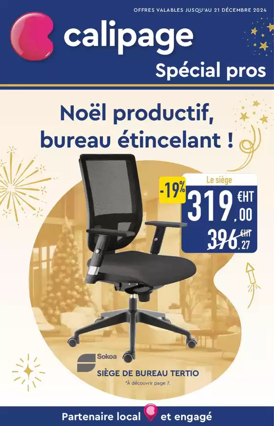 Catalogue Calipage à Nice | Noël productif, bureau étincelant ! | 11/10/2024 - 21/12/2024