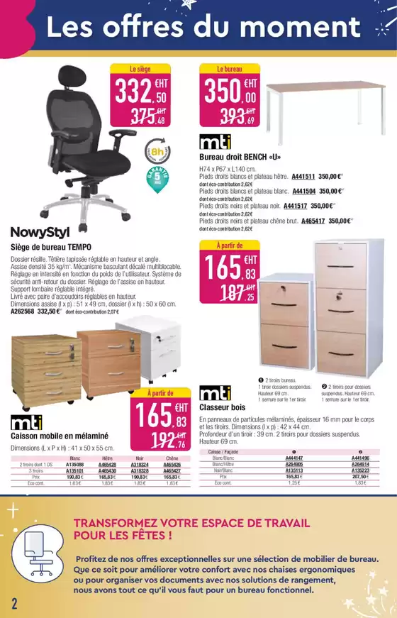 Catalogue Calipage à Nice | Noël productif, bureau étincelant ! | 11/10/2024 - 21/12/2024