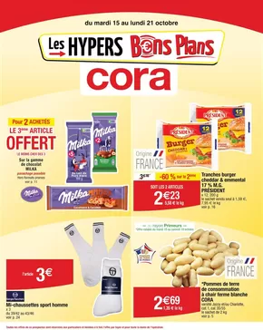 Catalogue Cora à Cormontreuil (Marne) | Les hypers bons plans | 15/10/2024 - 21/10/2024