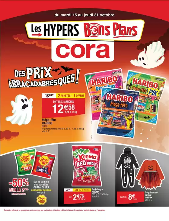 Catalogue Cora à Clermont-Ferrand | Des prix abracadabresques ! | 15/10/2024 - 31/10/2024