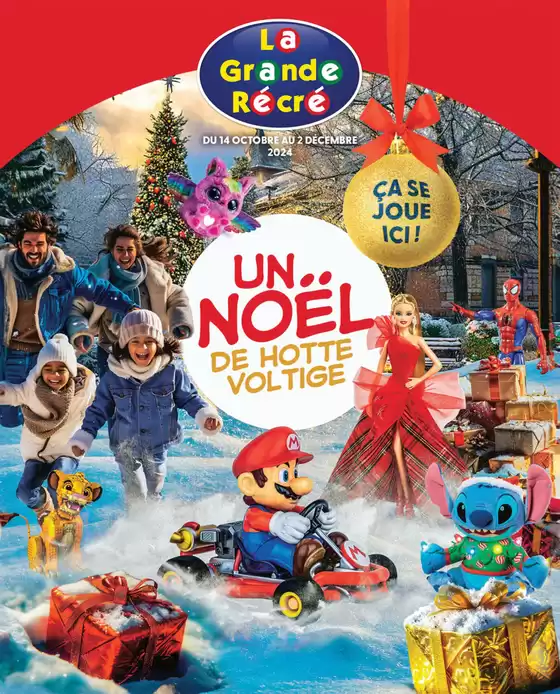 Catalogue La Grande Récré à Saint-Marcel (Eure) | Un Noël de hotte voltige | 14/10/2024 - 02/12/2024