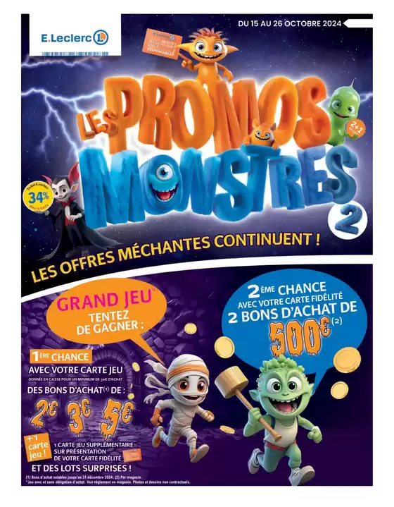 PROMOS MONSTRES 2 (EX DM20)