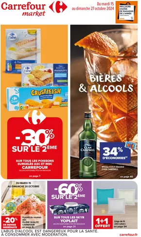 Catalogue Carrefour Market à Nice | BIÈRES ET ALCOOLS | 15/10/2024 - 27/10/2024