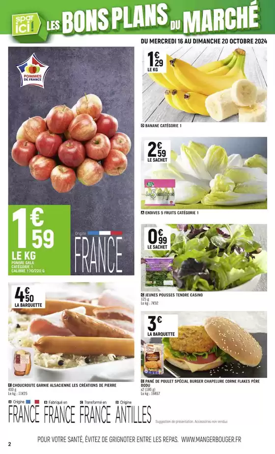 Catalogue Spar Supermarché à Peri | -30% Spar ici ! | 16/10/2024 - 27/10/2024