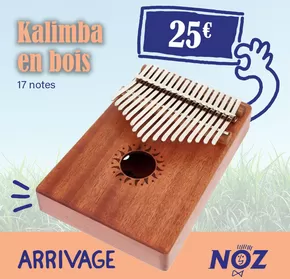 Catalogue Noz à Romans-sur-Isère | Kalimba en bois | 14/10/2024 - 20/10/2024