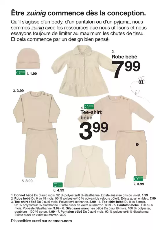 Catalogue Zeeman à Bollène | Cette semaine : des vêtements chauds, doux et confortables pour tous. | 14/10/2024 - 18/10/2024