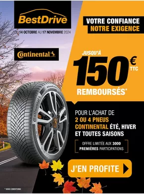 Catalogue Bestdrive à Orthoux-Sérignac-Quilhan | BestDrive: Votre confiance, Notre exigence | 14/10/2024 - 17/11/2024