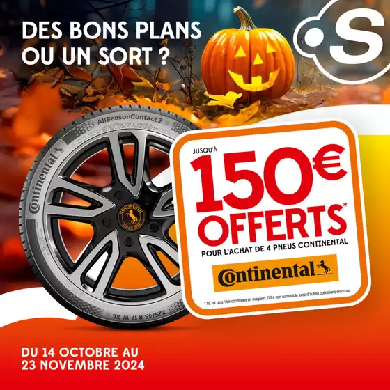 Catalogue Point S à Paris | Chez Point S et jusqu'au 23 novembre, venez profiter d'offres exceptionnelles pour l'entretien de votre voiture ! | 15/10/2024 - 23/10/2024