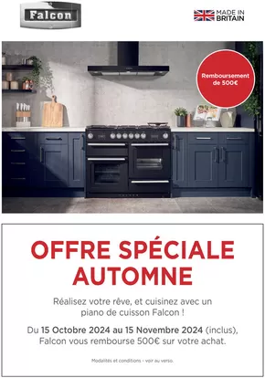 Promos de Multimédia et Electroménager à Villebon-sur-Yvette | Falcon vous rembourse 500€ sur Copra | 15/10/2024 - 15/11/2024