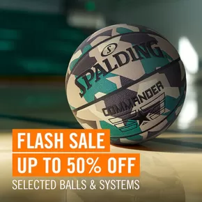 Promos de Sport à Lyon | Flash sale Up to 50% off sur Spalding | 15/10/2024 - 31/10/2024