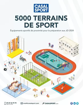 Promos de Sport à Saint-Sébastien-sur-Loire | Équipements sportifs de proximité pour la préparation aux JO 2024 sur Casal Sport | 15/10/2024 - 31/12/2024