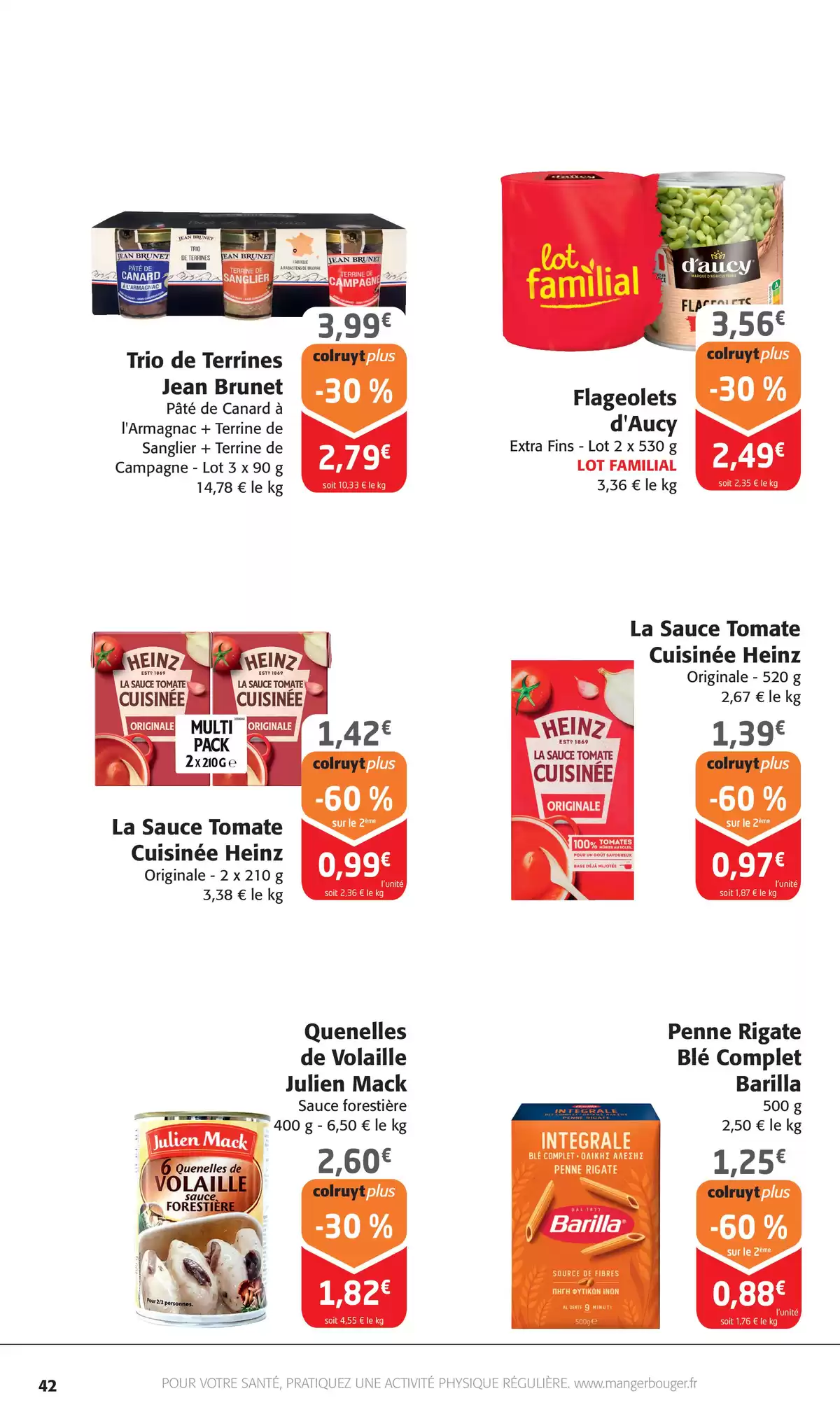 Catalogue Une aventure 100% gagnante, page 00042