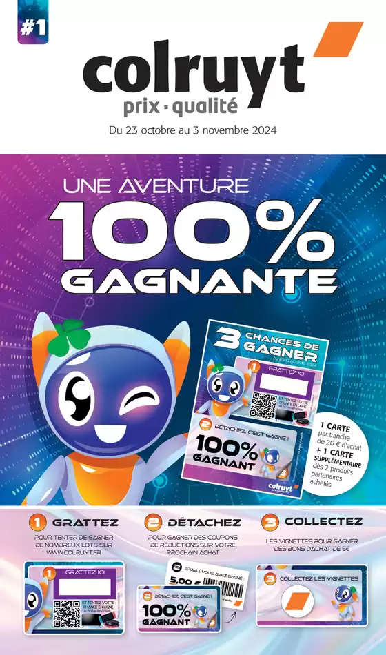 Catalogue Colruyt à Strasbourg | Une aventure 100% gagnante | 23/10/2024 - 31/05/2025