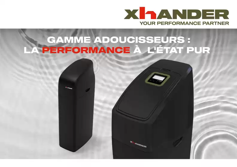 Catalogue Prolians | Gamme Adoucisseurs La Performance a L'etat Pur | 16/10/2024 - 16/11/2024