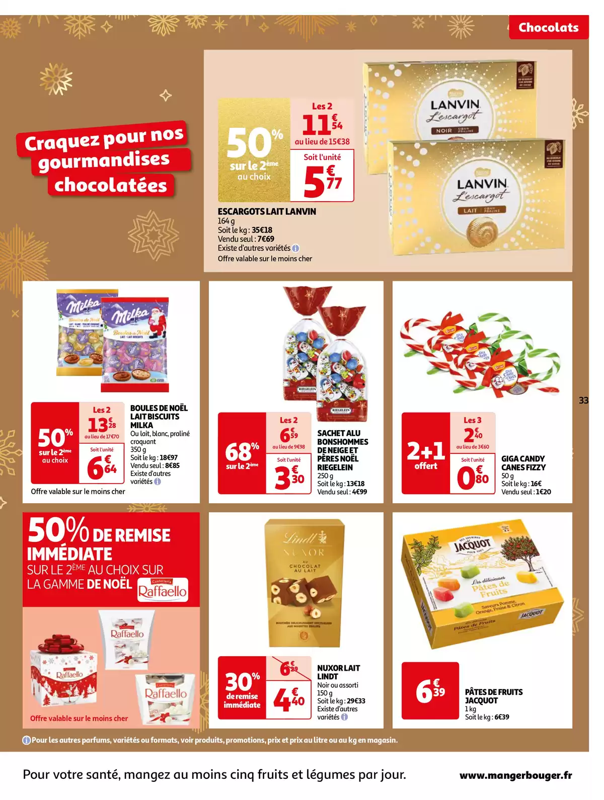 Catalogue Une semaine d'offres à prix cassés , page 00033