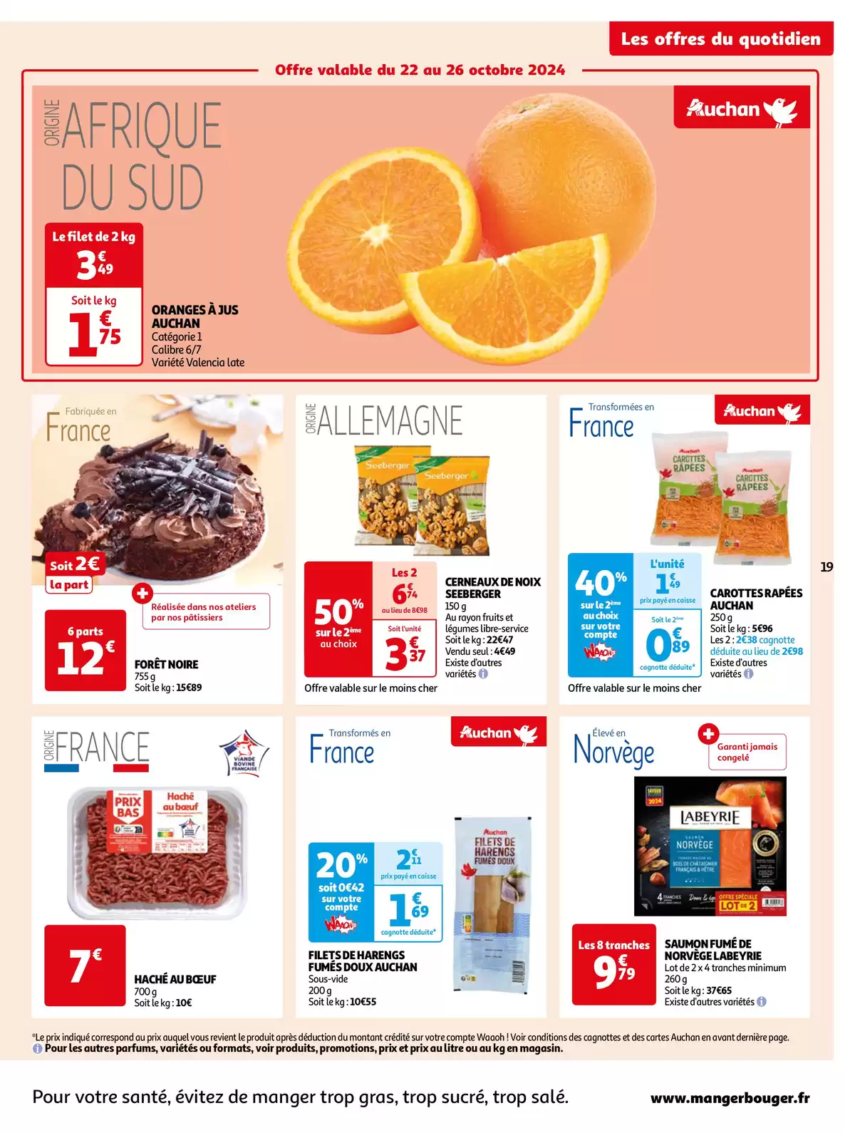 Catalogue Une semaine d'offres à prix cassés , page 00019