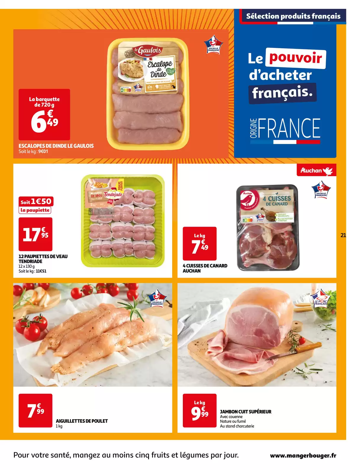 Catalogue Une semaine d'offres à prix cassés , page 00021