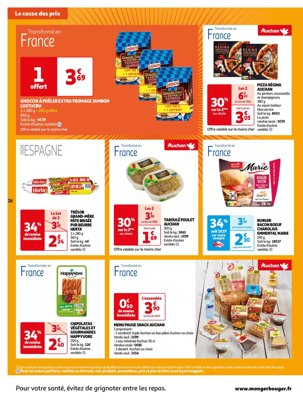 Catalogue Une semaine d'offres à prix cassés , page 00026