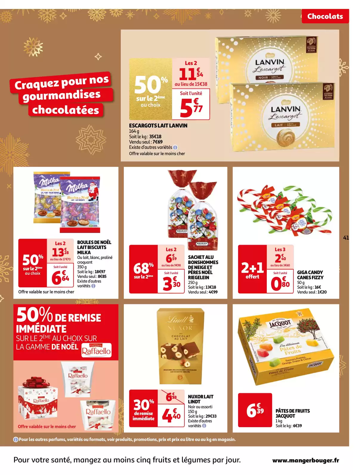 Catalogue Une semaine d'offres à prix cassés , page 00041