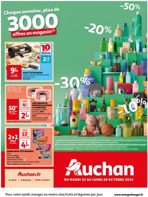 Catalogue Auchan Hypermarché à Aubagne | Une semaine d'offres à prix cassés  | 22/10/2024 - 28/10/2024