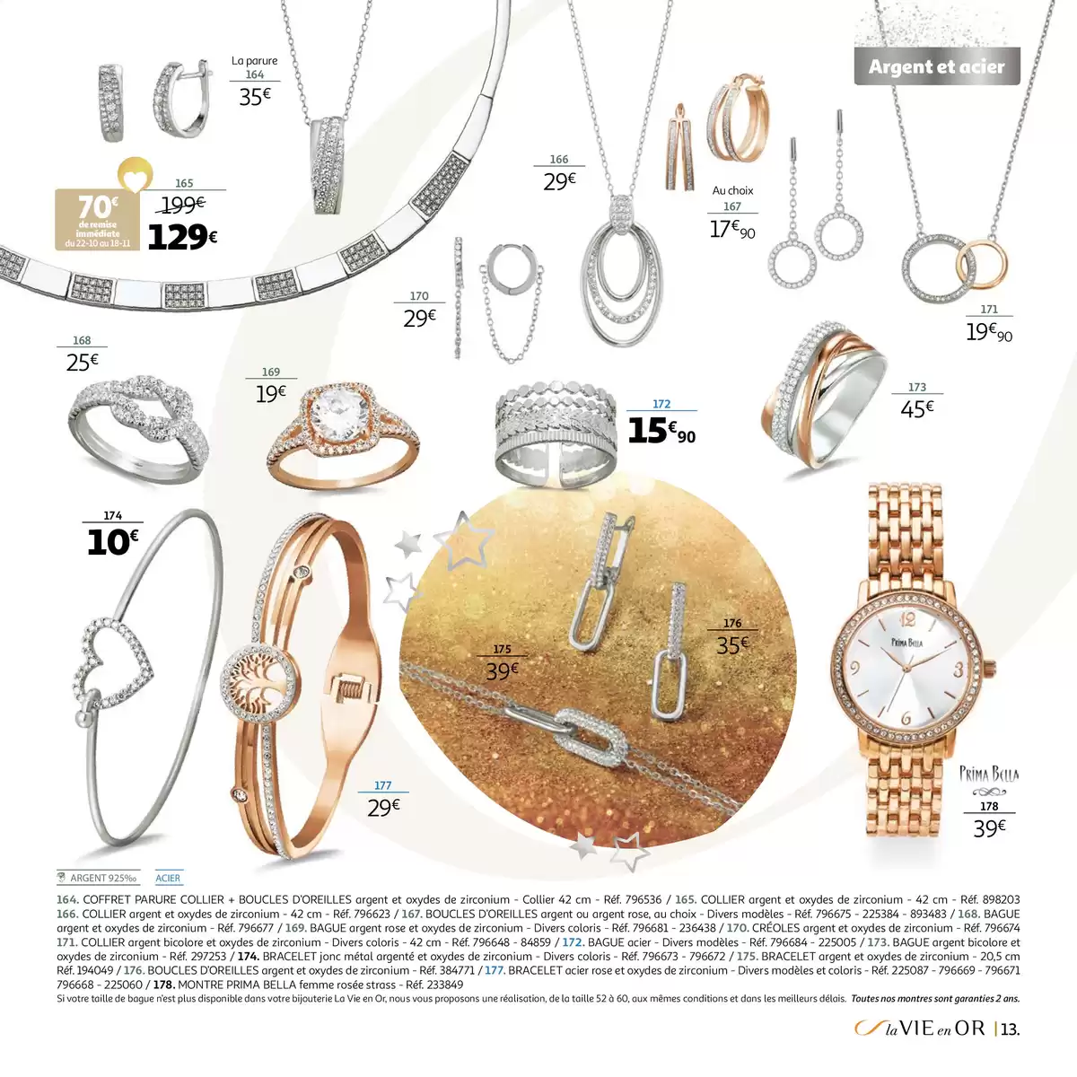 Catalogue La VIE en OR : collection cadeaux bijoux, page 00013