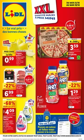 Catalogue Lidl à Neuilly-sur-Seine | L'hiver approche ! Cette semaine, retrouvez des produits réconfortants, toujours à prix Lidl | 23/10/2024 - 29/10/2024