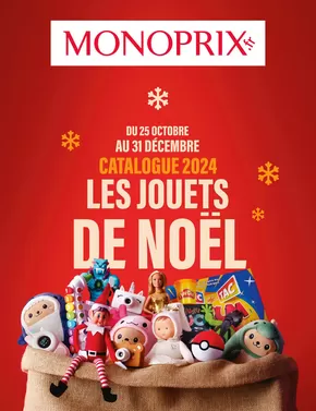 Catalogue Monoprix à Paris | Les jouets de Noël | 25/10/2024 - 31/12/2024