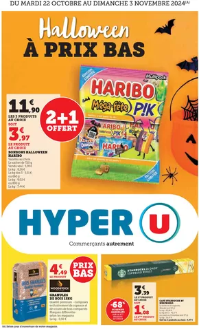 Catalogue Hyper U à Annecy | Halloween à prix bas | 22/10/2024 - 03/11/2024