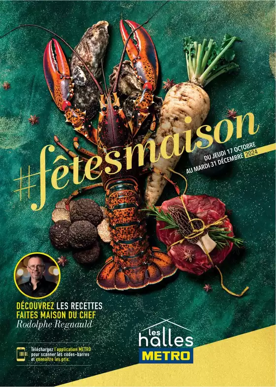 Metro #Fêtes maison