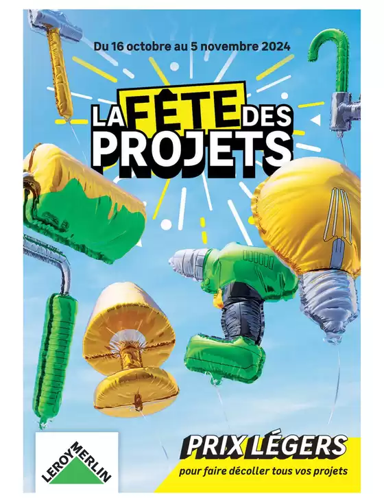 Catalogue Leroy Merlin | La fête des projets | 17/10/2024 - 05/11/2024