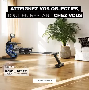 Promos de Sport à Carcassonne | Atteignez vos objectifs, tout en restant chez vous sur Fitness Boutique | 17/10/2024 - 31/10/2024