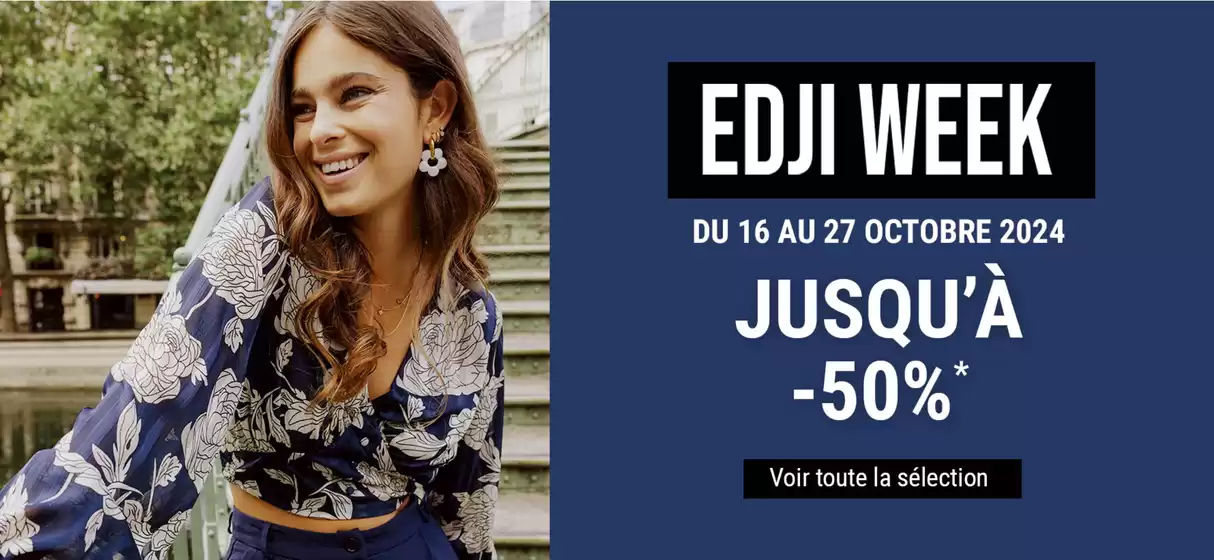 Catalogue Edji à Bordeaux | Edji week Jusqu'à -50% | 17/10/2024 - 27/10/2024