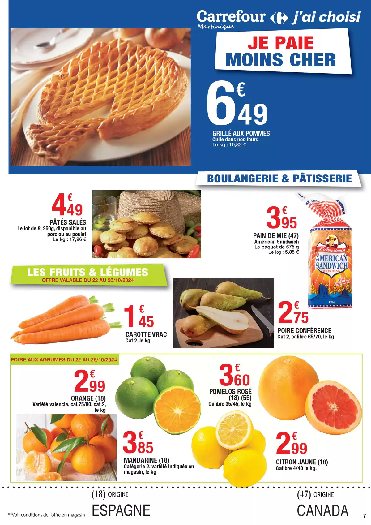 Catalogue Carrefour TOUSSAINT, page 00007