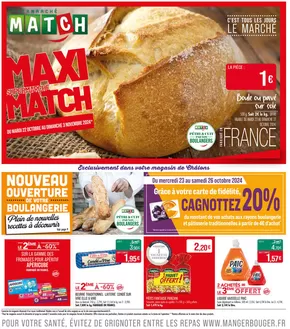 Catalogue Supermarché Match à Châlons-en-Champagne | MAXI Supermarché MAtch | 21/10/2024 - 27/10/2024