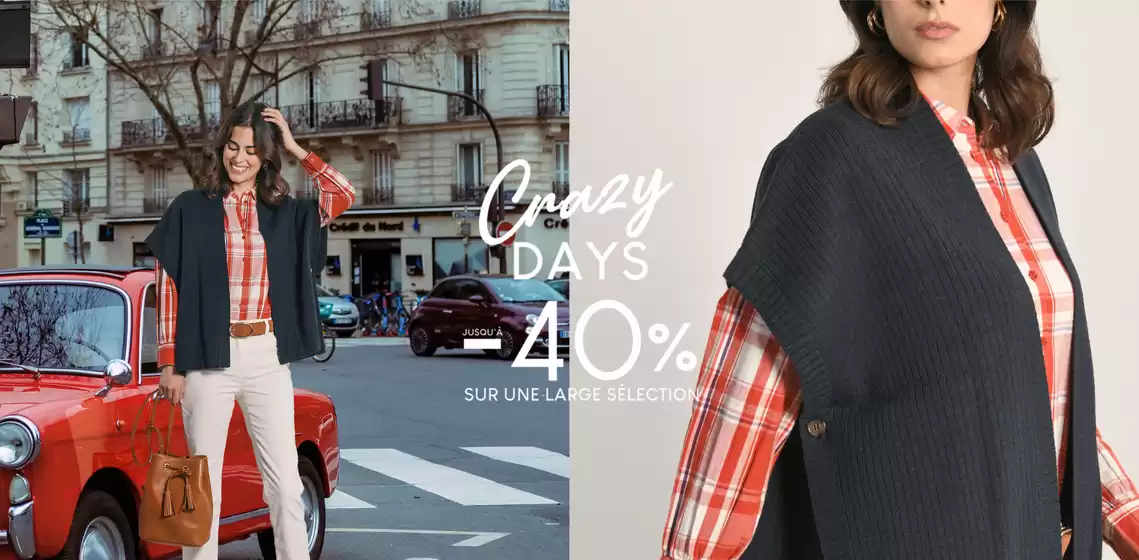 Crazy days Jusqu'à -40%