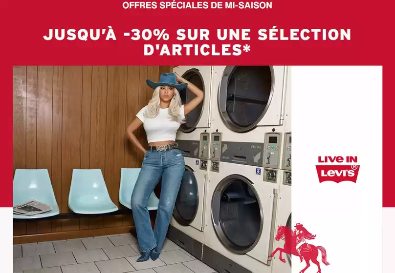 Jusqu’à -30% sur une sélection d'articles