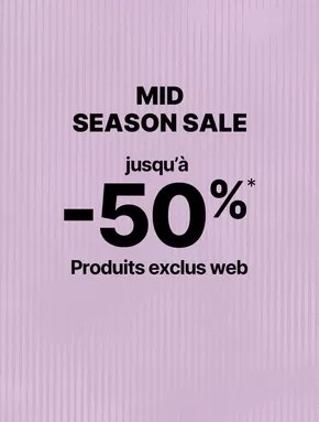 Promos de Mode à Aubagne | MID SEASON SALE Jusqu'à -50% sur Undiz | 18/10/2024 - 31/10/2024