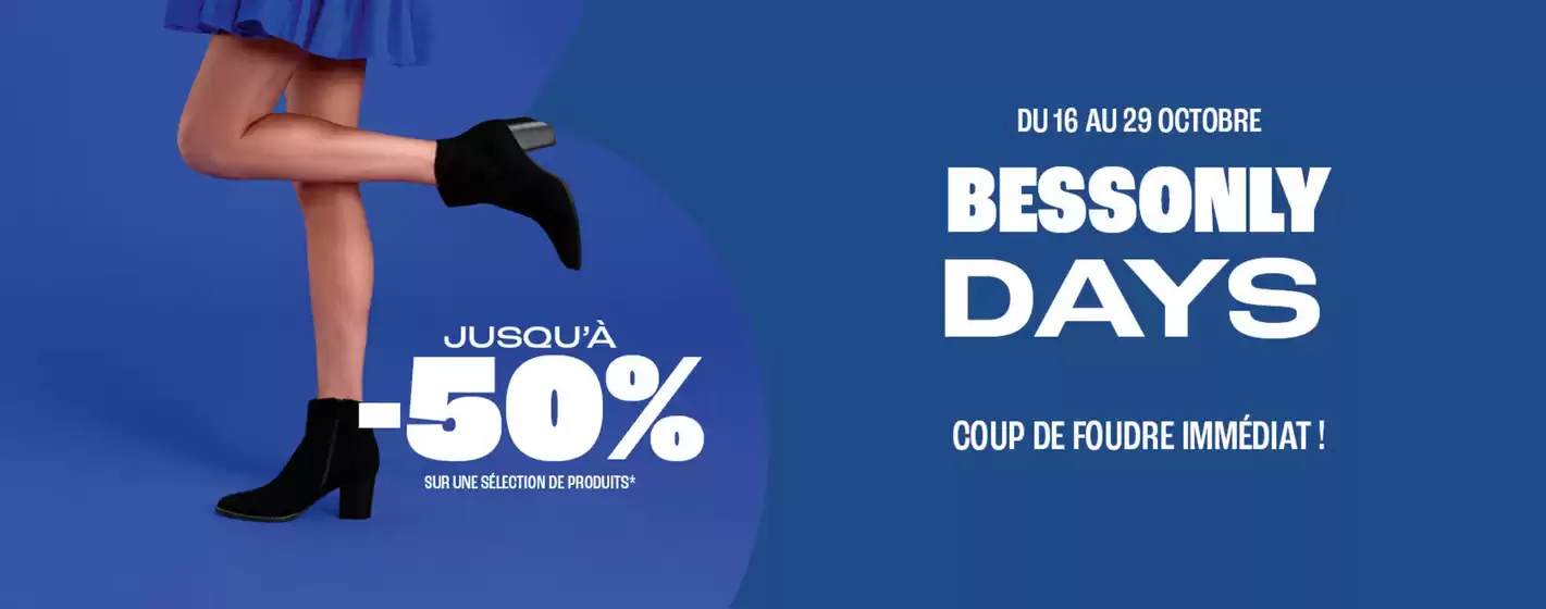 Bessonly days Jusqu'à -50%