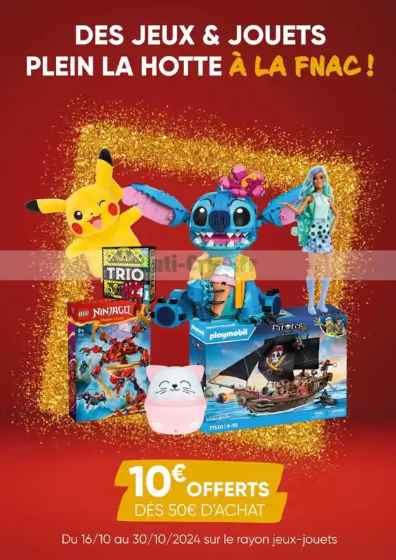 Catalogue Fnac à Toulouse | Des jeux & jouets plein la hotte à la fnac | 18/10/2024 - 30/10/2024