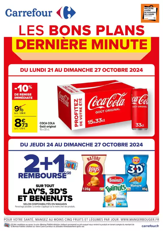 LES BONS PLANS DE DERNIERE MINUTE
